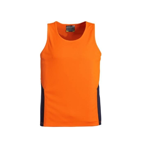 Picture of Syzmik, Unisex Hi Vis Squad Singlet